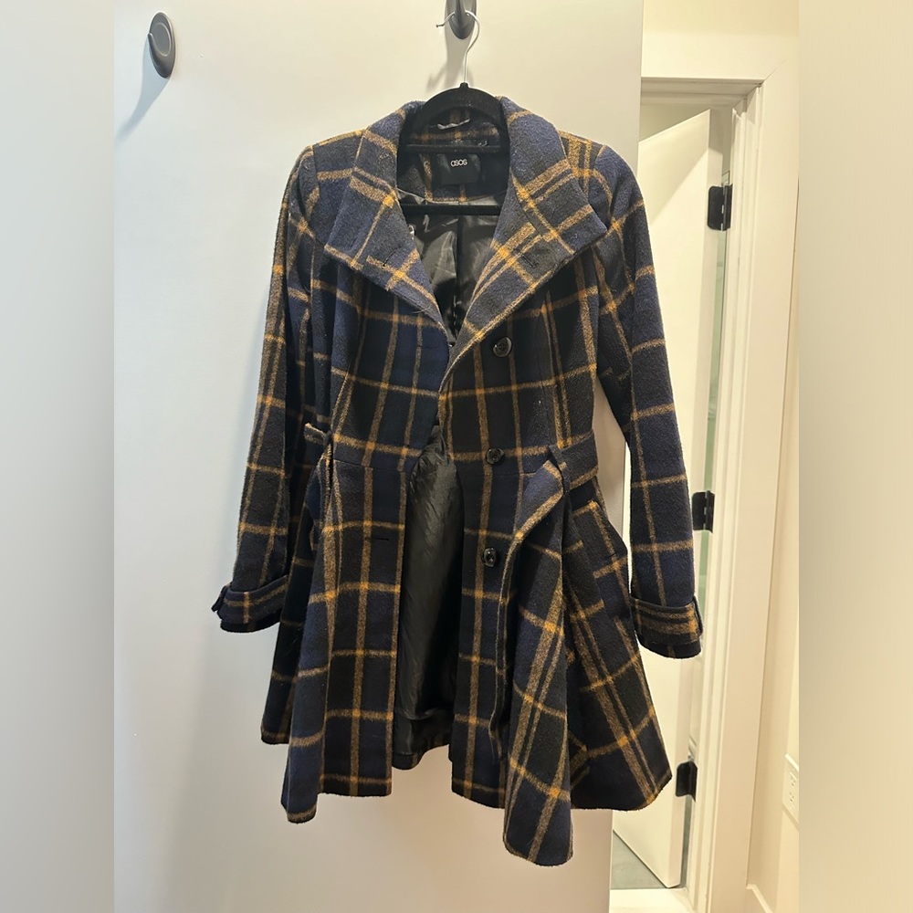 ASOS peplum coat - Picture 5 of 5